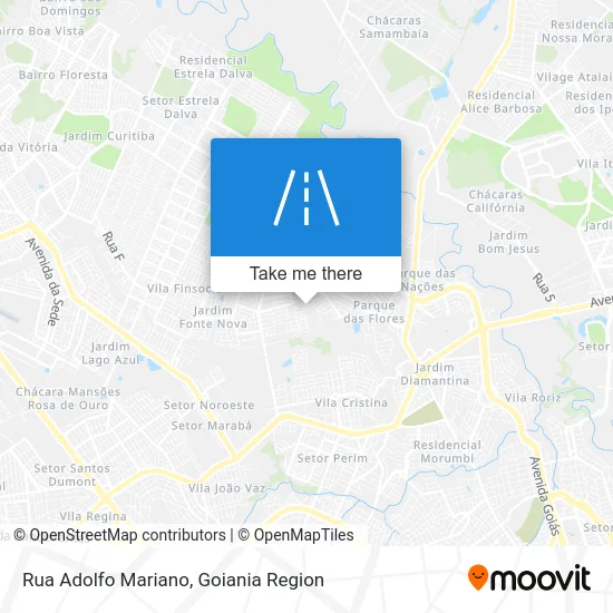 Rua Adolfo Mariano map