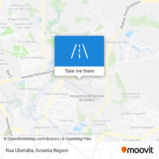 Mapa Rua Uberaba