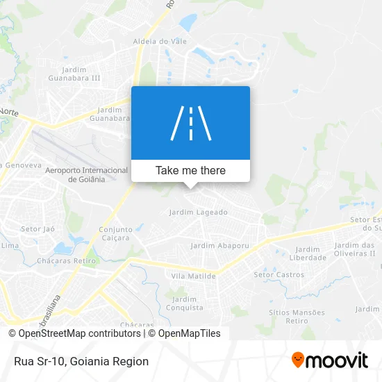 Rua Sr-10 map
