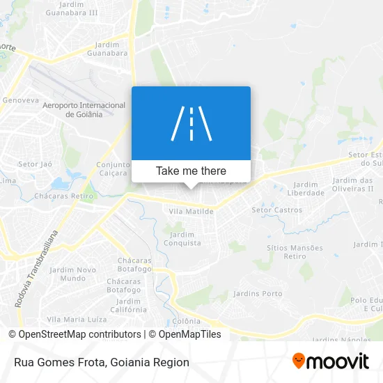 Rua Gomes Frota map