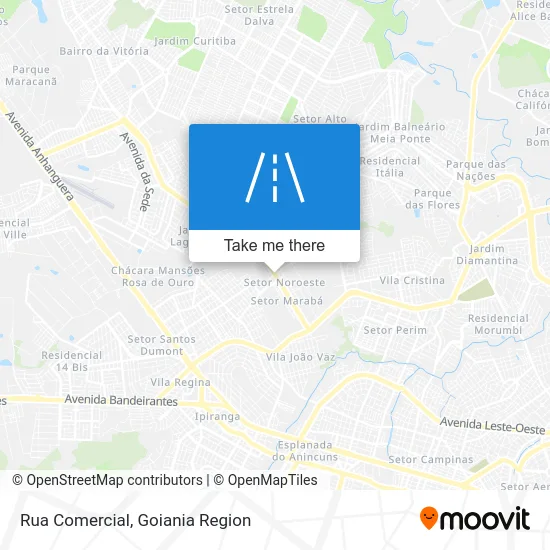 Rua Comercial map