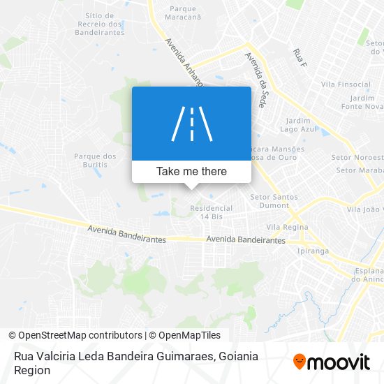 Rua Valciria Leda Bandeira Guimaraes map