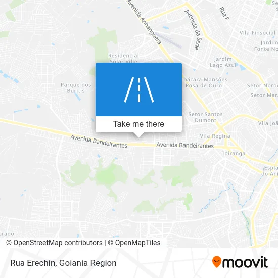 Rua Erechin map