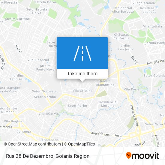 Mapa Rua 28 De Dezembro