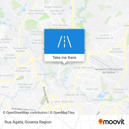 Rua Ágata map