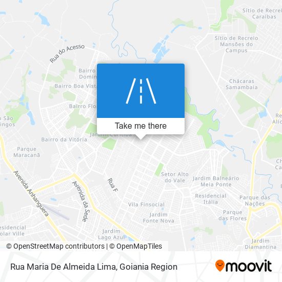 Rua Maria De Almeida Lima map