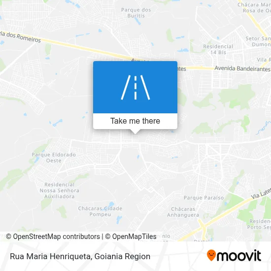 Rua Maria Henriqueta map