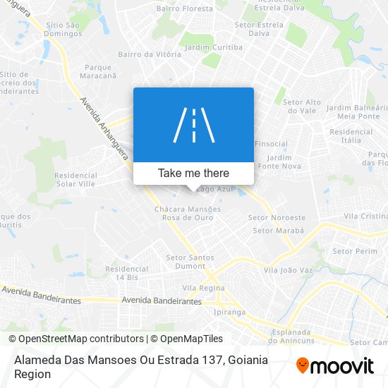 Alameda Das Mansoes Ou Estrada 137 map