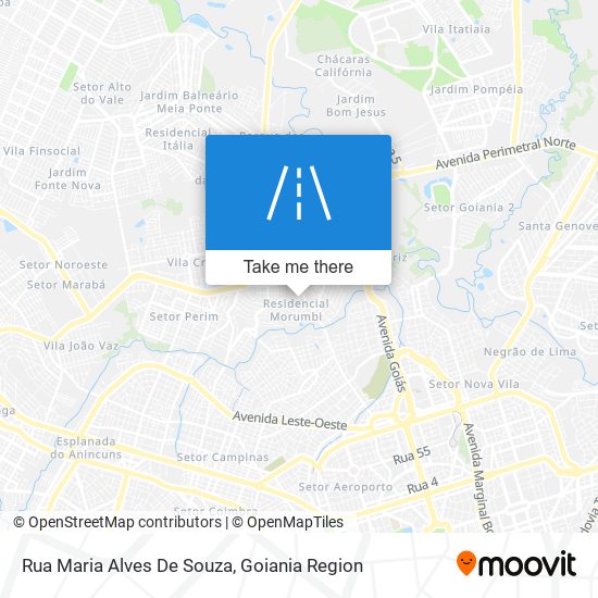 Mapa Rua Maria Alves De Souza