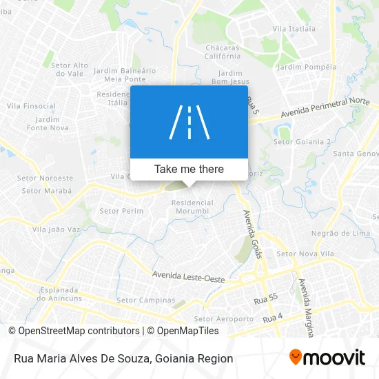 Rua Maria Alves De Souza map