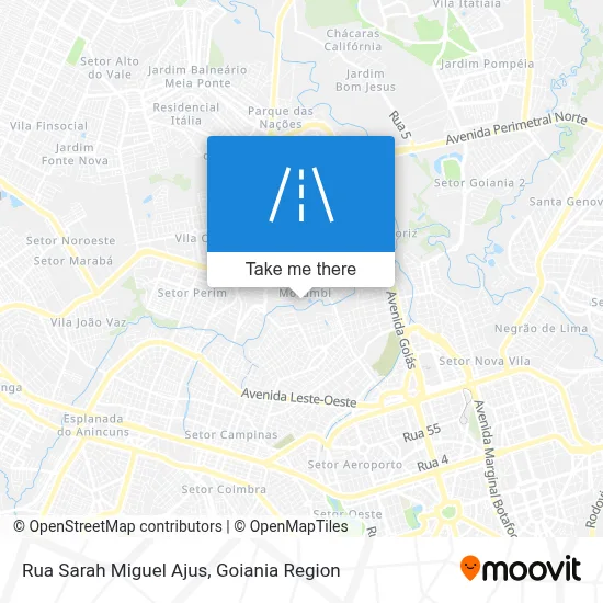 Rua Sarah Miguel Ajus map