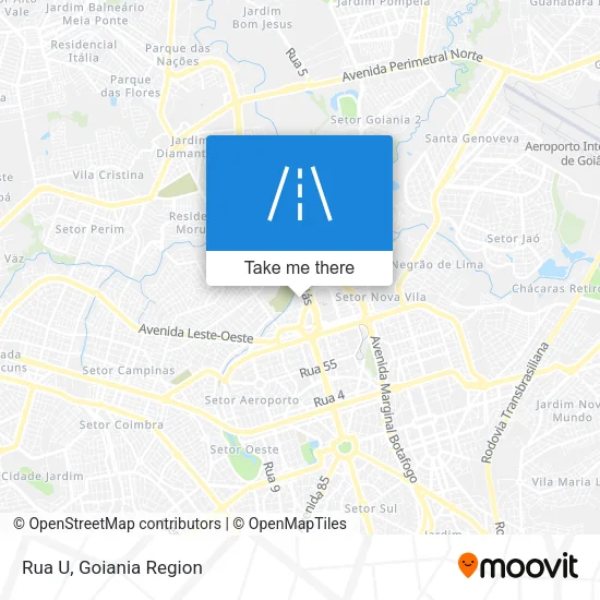 Rua U map