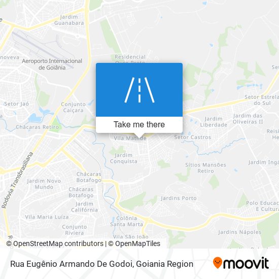 Rua Eugênio Armando De Godoi map