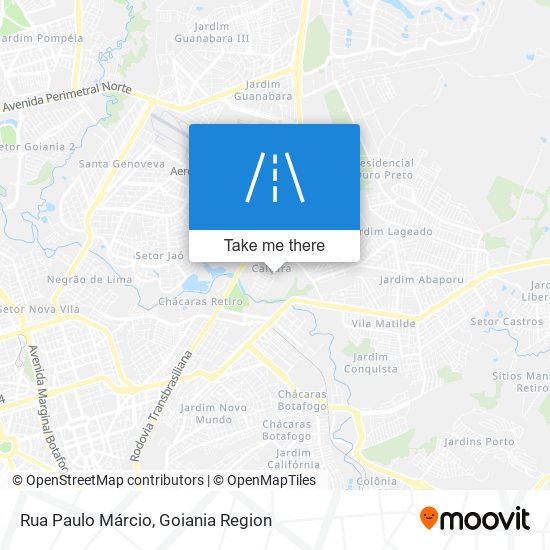 Rua Paulo Márcio map