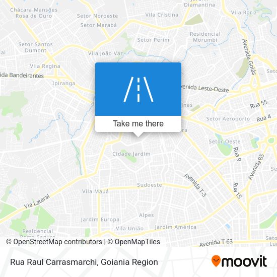 Rua Raul Carrasmarchi map