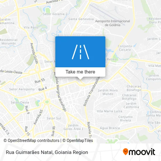 Rua Guimarães Natal map