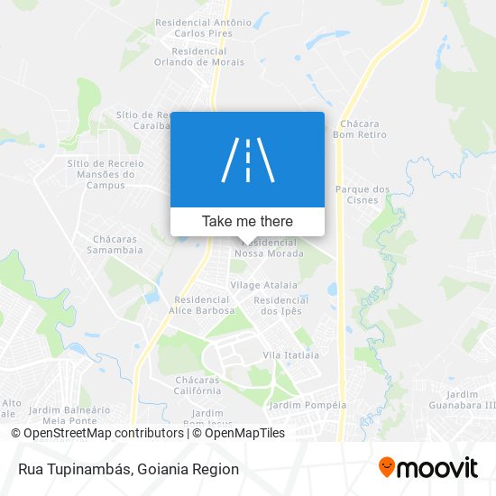 Rua Tupinambás map