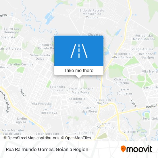 Rua Raimundo Gomes map