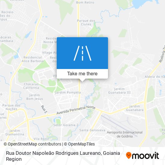 Rua Doutor Napoleão Rodrigues Laureano map