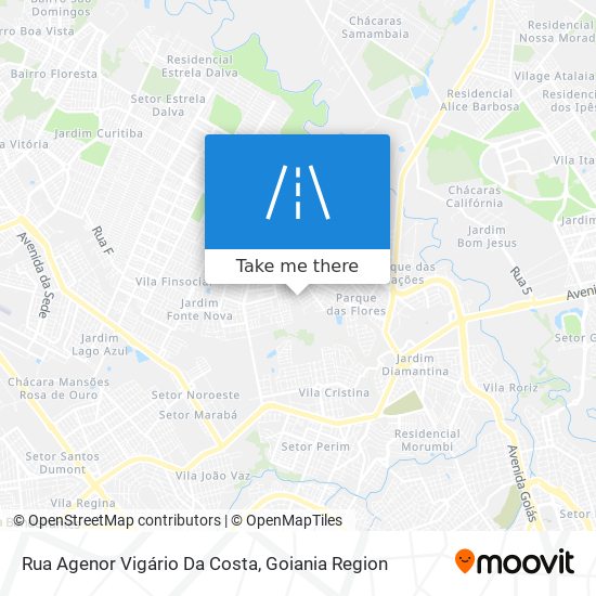 Rua Agenor Vigário Da Costa map