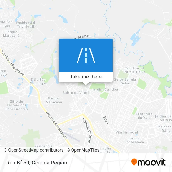 Rua Bf-50 map