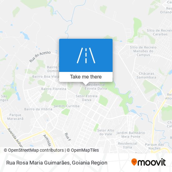 Rua Rosa Maria Guimarães map