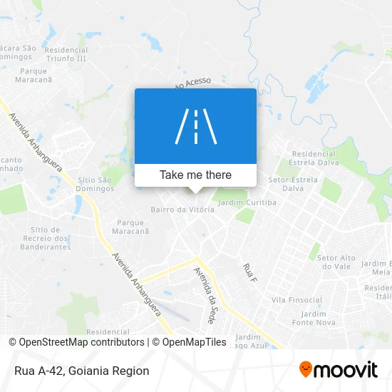 Rua A-42 map