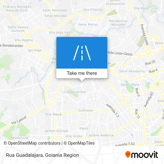 Rua Guadalajara map