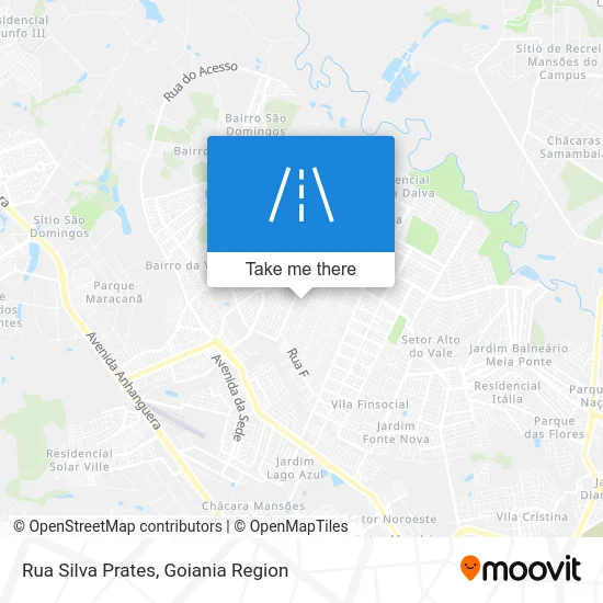 Rua Silva Prates map