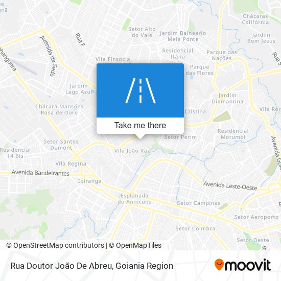 Rua Doutor João De Abreu map