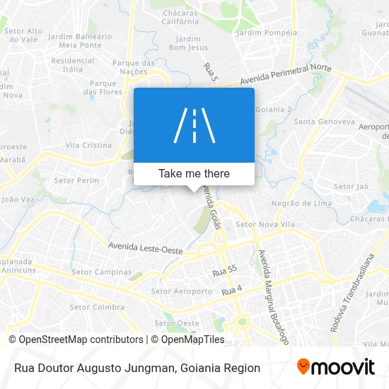 Rua Doutor Augusto Jungman map