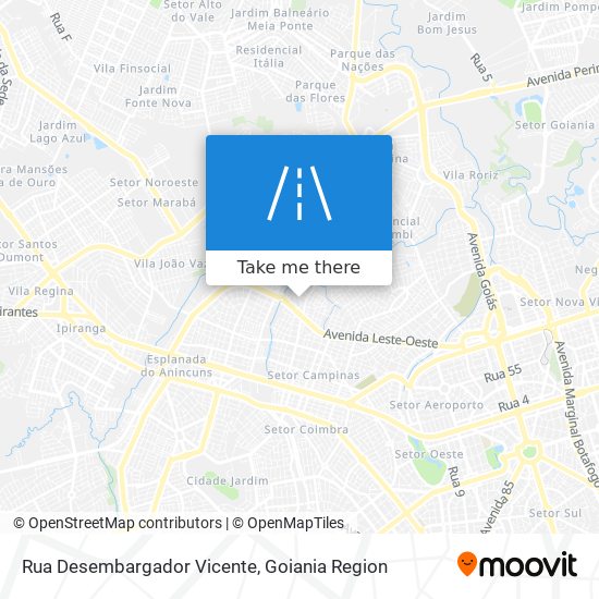 Rua Desembargador Vicente map