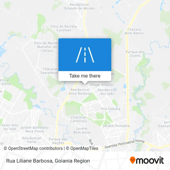 Rua Liliane Barbosa map