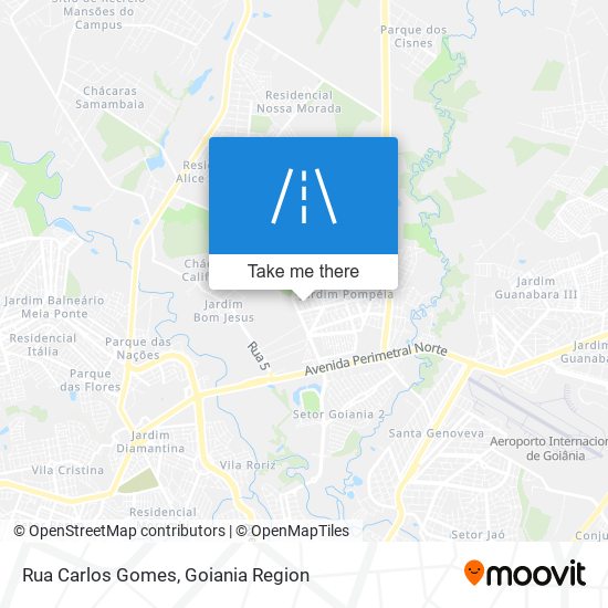 Rua Carlos Gomes map