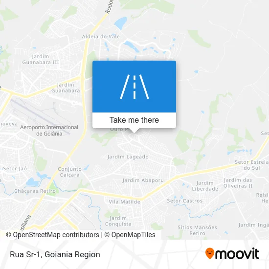 Rua Sr-1 map