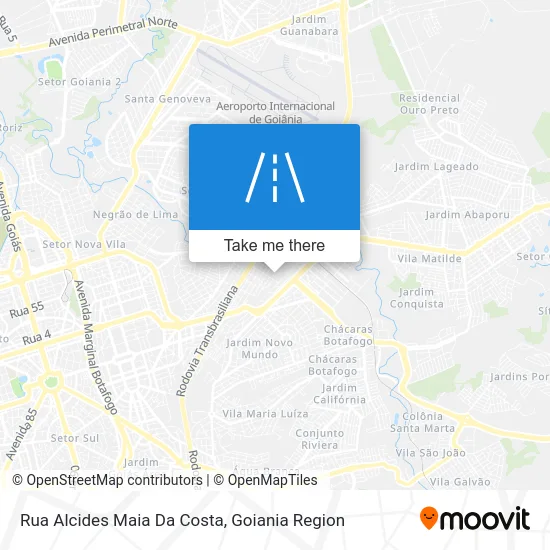 Rua Alcides Maia Da Costa map