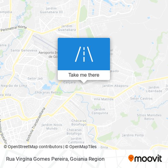 Rua Virgína Gomes Pereira map