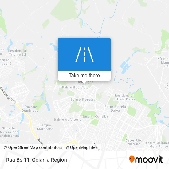 Rua Bs-11 map