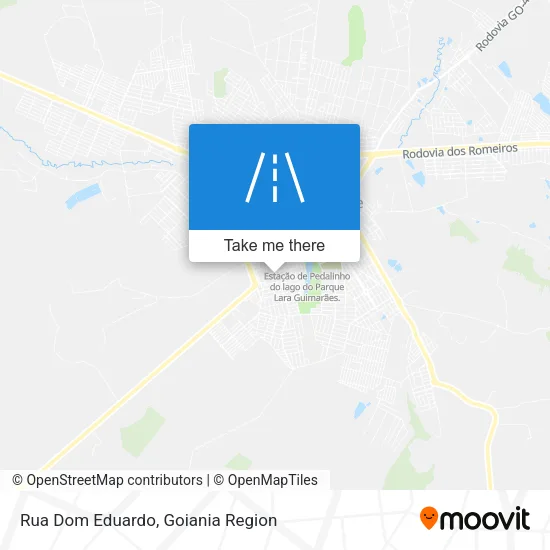 Rua Dom Eduardo map