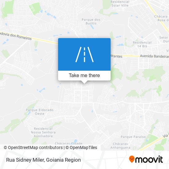 Rua Sidney Miler map