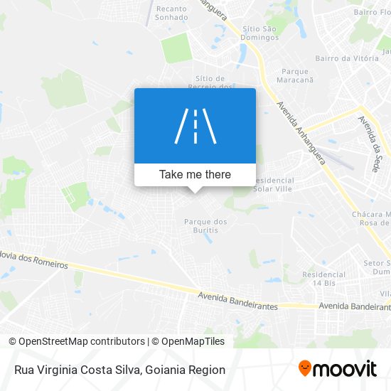 Rua Virginia Costa Silva map