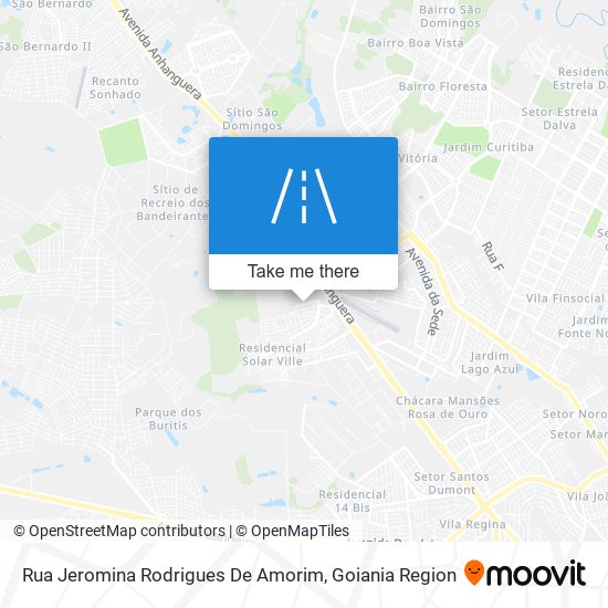 Rua Jeromina Rodrigues De Amorim map