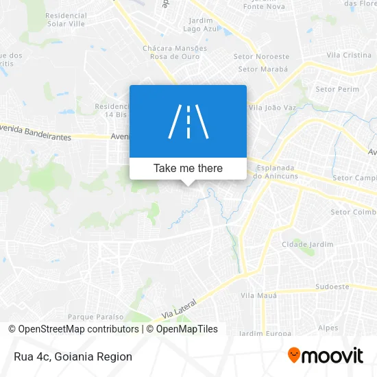 Rua 4c map