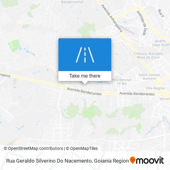 Rua Geraldo Silverino Do Nacemento map