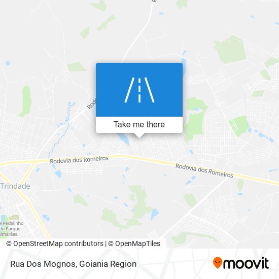 Mapa Rua Dos Mognos