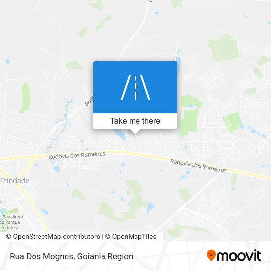 Rua Dos Mognos map