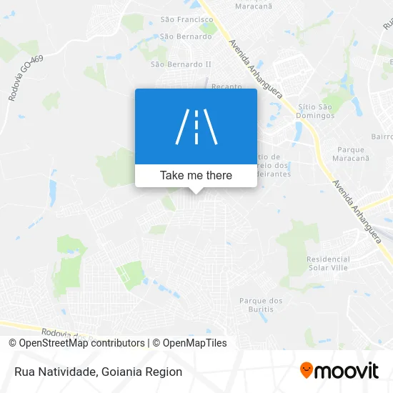 Rua Natividade map