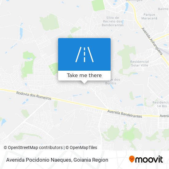 Mapa Avenida Pocidonio Naeques