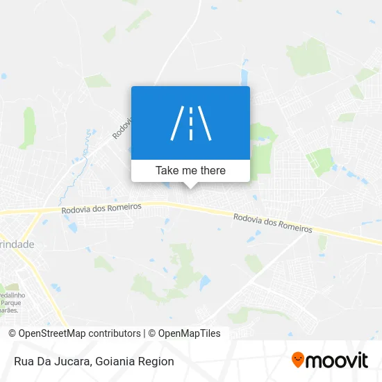 Rua Da Jucara map