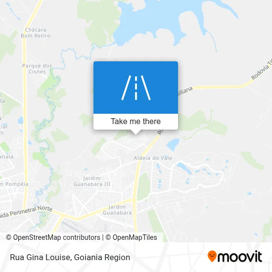 Rua Gina Louise map